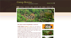 Desktop Screenshot of campkoyna.com